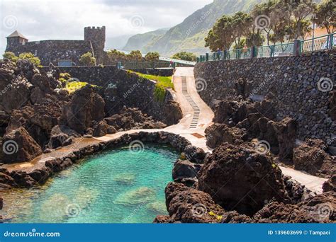 Aquarium. Porto Moniz stock image. Image of ocean, harbour - 139603699