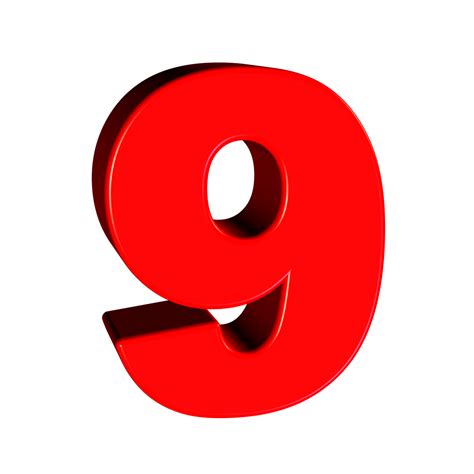 Nueve Número 9 - Imagen gratis en Pixabay