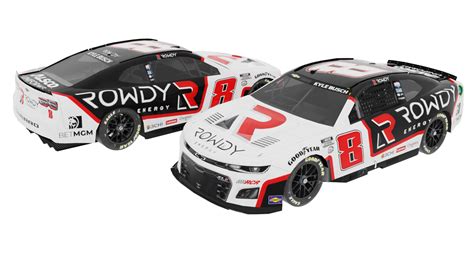 #8 Kyle Busch 2023 Rowdy Energy Camaro | Stunod Racing