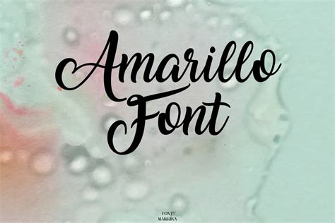 Amarillo Font Free Download