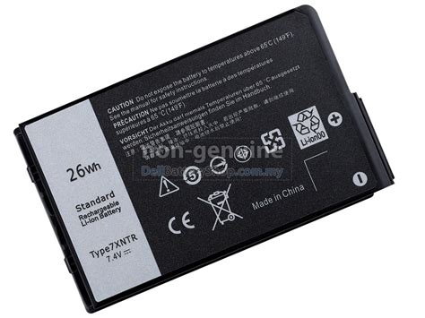 Battery for Dell Latitude 7212 RUGGED EXTREME Tablet | DellBatteryShop.com.my