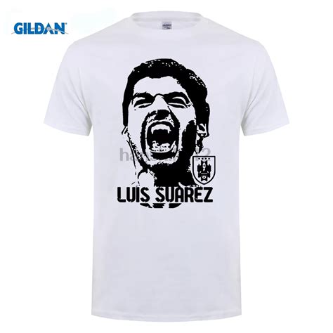 GILDAN funny men t shirt Luis Alberto Suarez Liverpool Uruguay La Liga ...