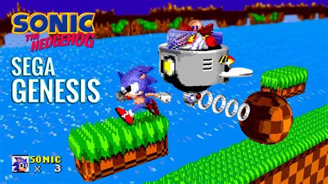 All Sonic 1 (1991) boss fights reimagined in 3D! - YouTube