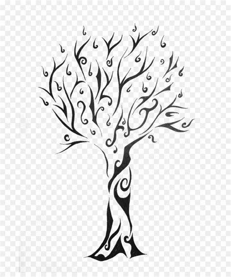 Free Silhouette Tree Tattoos, Download Free Silhouette Tree Tattoos png ...