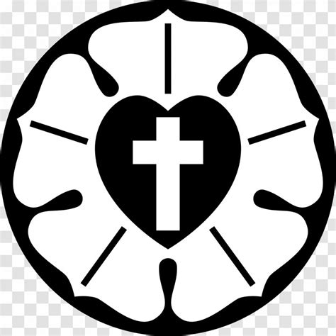 Reformation Luther Rose Lutheranism Protestantism Christian Cross - Symmetry Transparent PNG