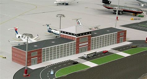 Airport Diorama Designs - Commuter Terminal #1 | Airport Diorama Designs