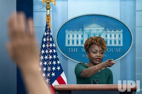 Photo: Press Secretary KJP Holds Daily Press Briefing at White House ...