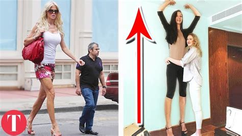 20 Tallest Women From Around The World - YouTube