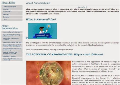 Nano-HighSchool: What is Nanomedicine