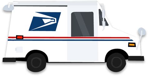 Download Mail Truck - Usps Mail Truck Png - ClipartKey