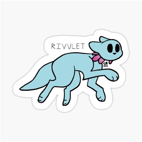 "Rivulet Rain World" Sticker for Sale by Colleen1201 | Redbubble