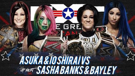 Asuka & Io Shirai vs Sasha Banks & Bayley | Smack down