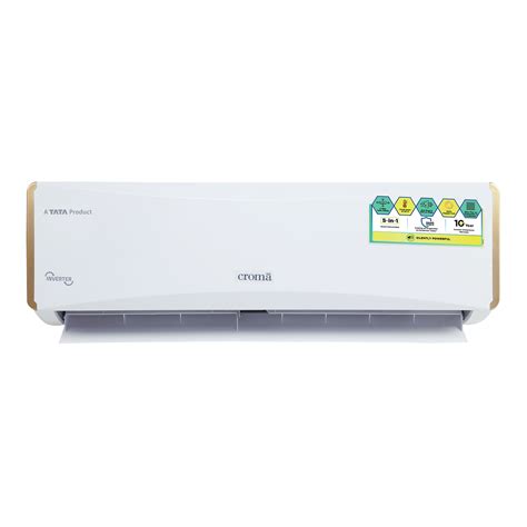 Buy Croma 5 in 1 Convertible 1.4 Ton 3 Star Inverter Split AC with Self ...