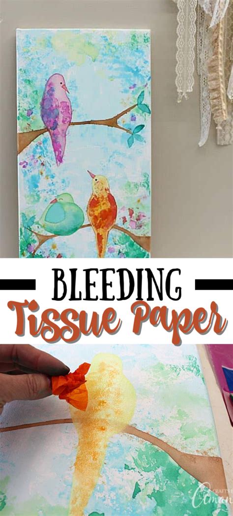 Bleeding Tissue Paper Art | Bleeding tissue paper, Tissue paper art, Bleeding tissue paper art ...