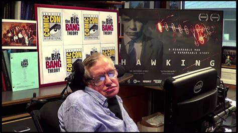 Stephen Hawking Introduces THE BIG BANG THEORY Panel at Comic-Con 2013 #WBSDCC - YouTube