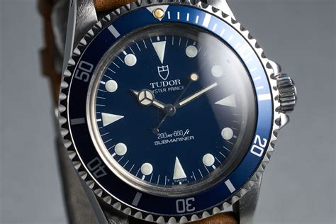 1984 Tudor Submariner Ref: 94010 with Blue Service Dial OP 1890 ...