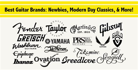 Best Guitar Brands: Newbies, Modern Day Classics, & More