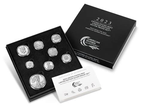 US Mint Sales: 2023 Limited Silver Proof Set Debuts