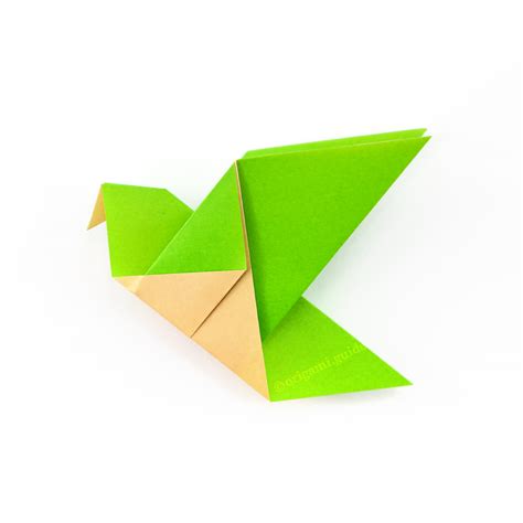 How To Make An Easy Origami Bird - Folding Instructions - Origami Guide