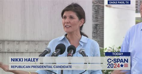 Nikki Haley Visits the Southern Border | C-SPAN.org