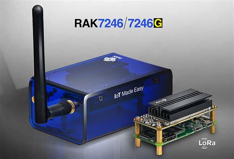 $99 RAK7246 LoRaWAN Developer Gateway Features Raspberry Pi Zero W SBC | Hiswai