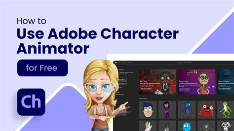 Starter Mode: How to Use Adobe Character Animator for Free in 2022