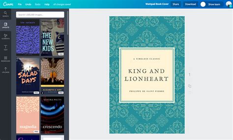 Free Online Wattpad Cover Maker: Design Wattpad Covers on Canva