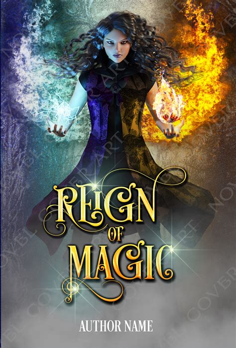 Reign of Magic - Pre-Made Book Cover on Behance