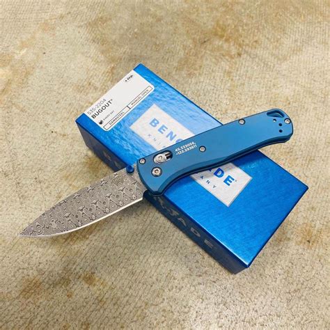 Benchmade 535-2204 Bugout AXIS Folding Knife 3.24" Ladder Pattern ...