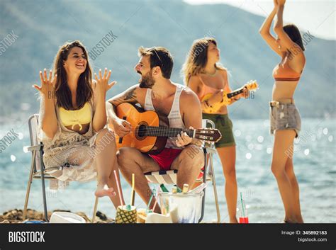 Beach Party. Summer Image & Photo (Free Trial) | Bigstock