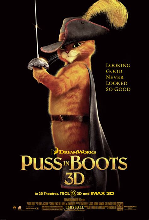 Puss in Boots Movie Poster (#4 of 10) - IMP Awards