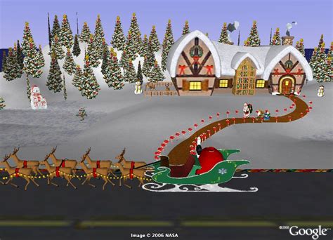 Norad Tracks Santa 2008 - With Google's Help - Google Earth Blog