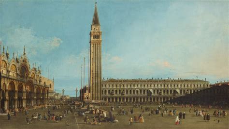 The Piazza San Marco, Venice, 1742-1746 by Canaletto :: | Art Gallery of NSW