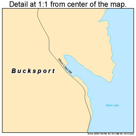 Bucksport Maine Street Map 2308780