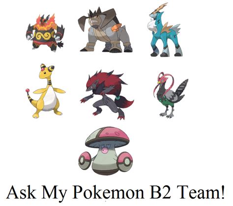 User blog:TheFrozenFrosticonsKings/Ask my Pokemon Black 2 team | Pokémon Wiki | FANDOM powered ...