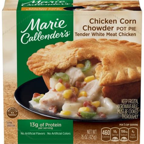 Marie Callender's Chicken Corn Chowder Pot Pie, 15 oz - Fred Meyer