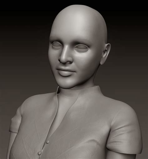 Ramya South indian actress ~ 3d Modeling and sculpting