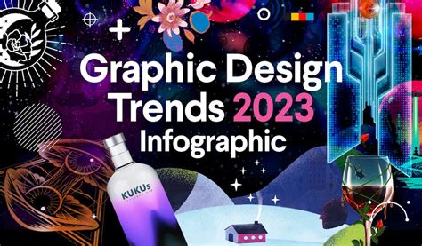 Graphic design trends for 2023: an infographic - 99designs