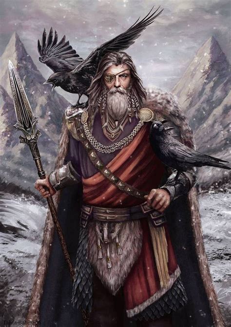 odin by talita babireski by tiamatnightmare on DeviantArt | Odin norse ...