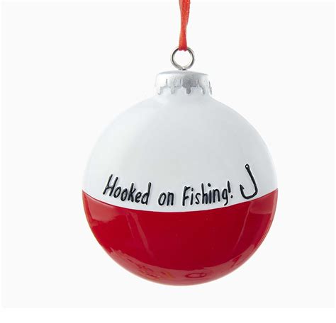 Resin Fishing Bobber Ornament | Fishing christmas ornaments, Fishing ...