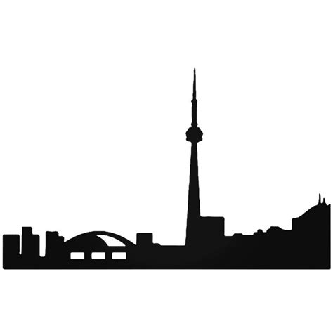 Buy Toronto City Skyline Vinyl Decal Sticker Online