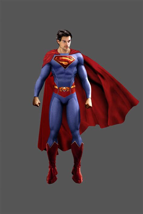 H. Cavill As Superman Classic by J-K-K-S on DeviantArt