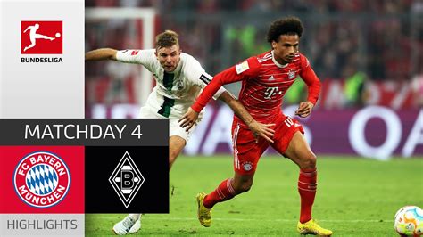 FC Bayern München - Borussia M'gladbach 1-1 | Highlights | Matchday 4 ...