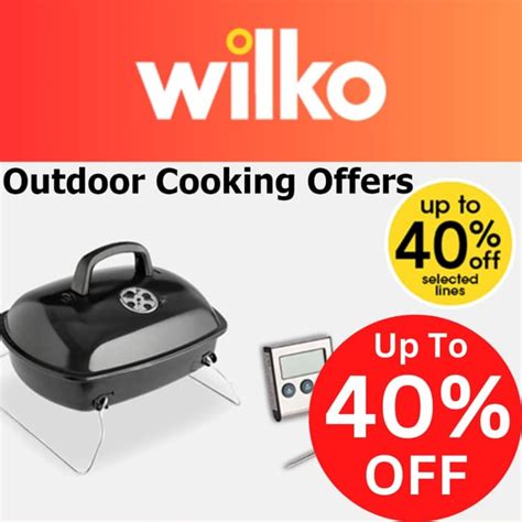 Wilko Sale! up to 40% off on Outdoor Cooking at Wilko