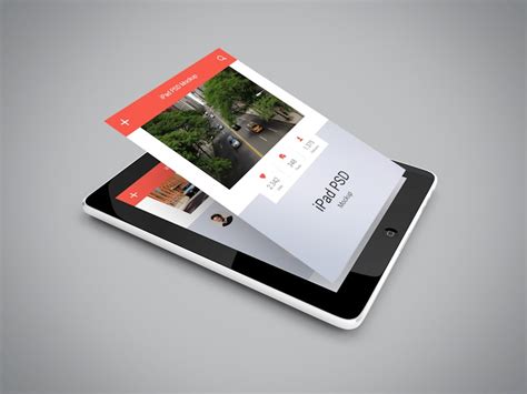 Free iPad PSD Mockup - graphberry.com