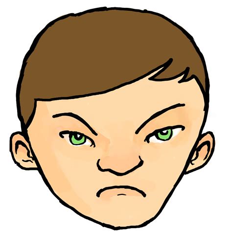 Angry Face Cartoon Clipart | Free download on ClipArtMag