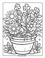 Garden Coloring Pages  World Of Printables sketch template