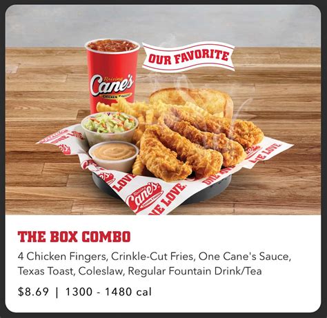 Raising Cane's Chicken Fingers Walker, LA Menu (Updated: April 2024)