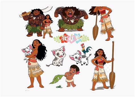 Moana Free Clipart Clip Art On Transparent Png - Moana Characters Clip ...