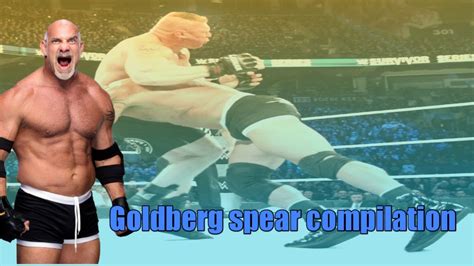 Goldberg spear compilation 1997-2022 - YouTube